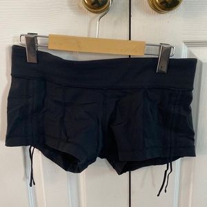 Lululemon hot yoga shorts. Size 8.